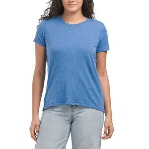 GOLDIE TEE Blue Pima Cotton Boy Tee
